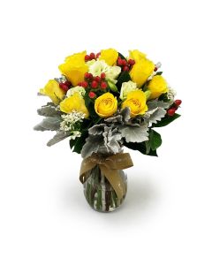 Happy Forever flower arrangement